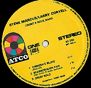 Steve Marcus , Larry Coryell - Count's Rock Band | Atlantic (40 390) - 3
