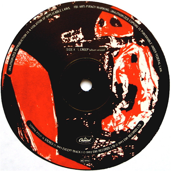 Radiohead - Creep | Capitol Records (509996 93531 16) - 3 Radiohead - Creep | Capitol Records (509996 93531 16) - 3