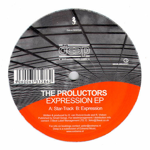 The Proluctors - Expression EP | Deep Records (DEEP026)