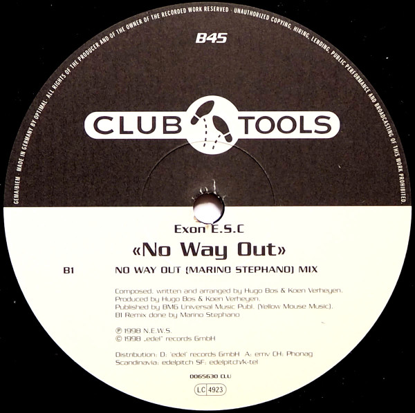 Exon E.S.C. - No Way Out | Club Tools (0065630 CLU)