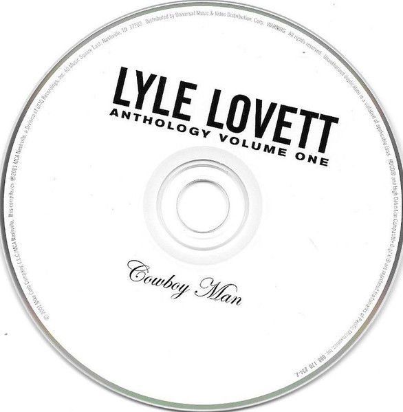 Lyle Lovett - Anthology Volume One Cowboy Man | Curb Records (088 170 234-2) - 3