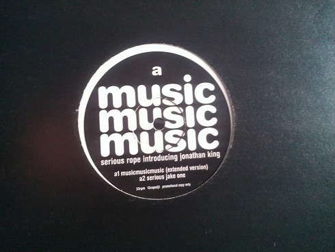 Serious Rope Introducing Jonathan King - Music Music Music | Not On Label (12ropedj1) - main