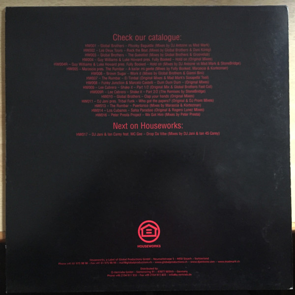 Peter Presta Project - We Got Him | Houseworks (HW016) - 2