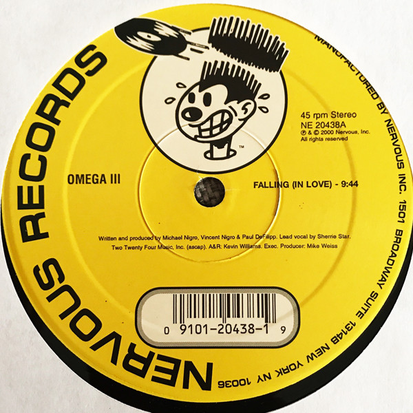 Omega III , Paul Precise , Michael Nigro , Vin Nigro - Falling (In Love) | Nervous Records (NE 20438) Omega III , Paul Precise , Michael Nigro , Vin Nigro - Falling (In Love) | Nervous Records (NE 20438)