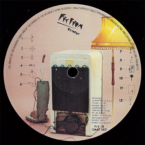 The Cure - Three Imaginary Boys | Fiction Records (FIX 1) - 4