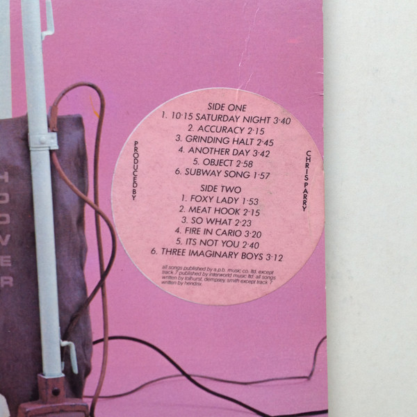 The Cure - Three Imaginary Boys | Fiction Records (FIX 1) - 14