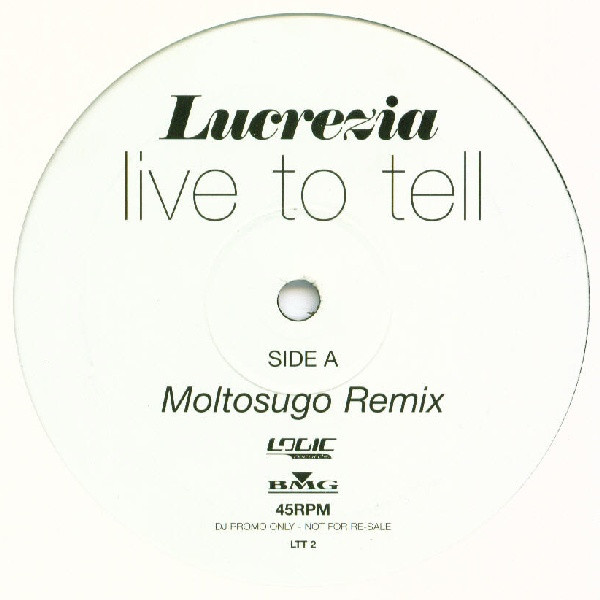 Lucrezia - Live To Tell | Logic Records (LTT 2) - main