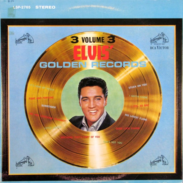 Elvis Presley - Elvis' Golden Records  Volume 3 | RCA Victor (LSP-2765) - main