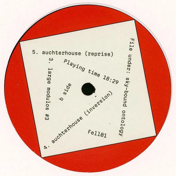 Mark Fell - Nite Closures EP | National Centre For Mark Fell Studies (Fell01) - 2