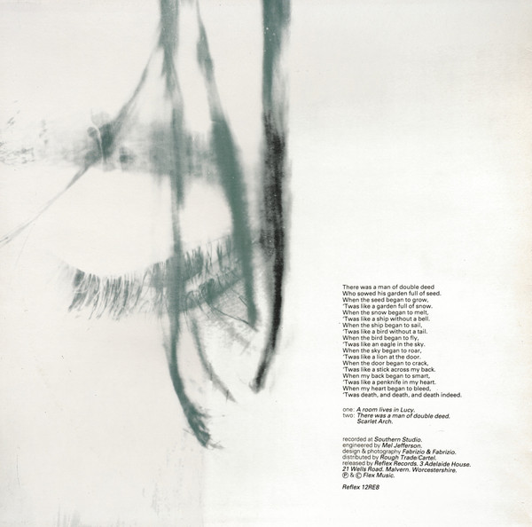 And Also The Trees - A Room Lives In Lucy | Reflex Records (12 RE 8) - 2