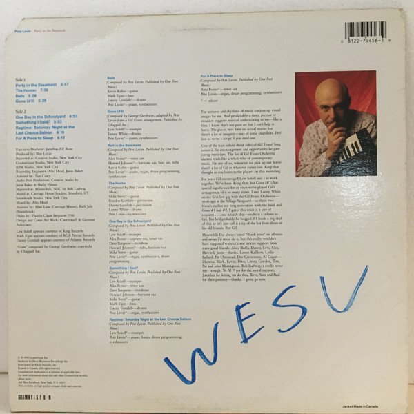 Pete Levin - Party In The Basement | Gramavision (R1 79456) - 2 Pete Levin - Party In The Basement | Gramavision (R1 79456) - 2