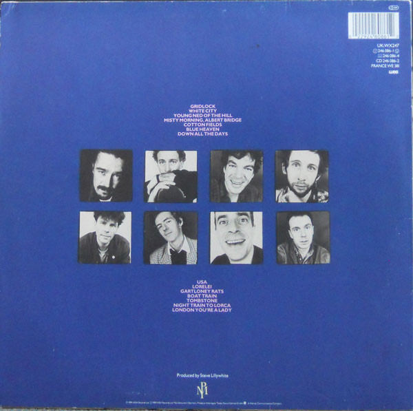 The Pogues - Peace And Love | Pogue Mahone Records (WX247) - 2