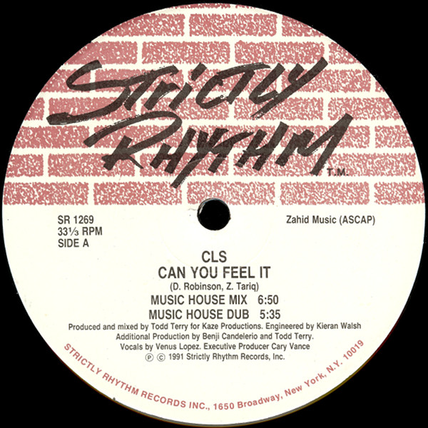 CLS - Can You Feel It | Strictly Rhythm (SR 1269)