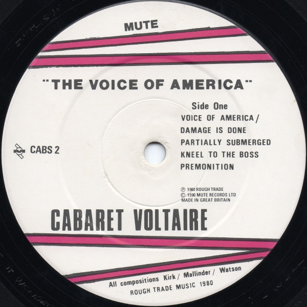 Cabaret Voltaire - The Voice Of America | The Grey Area (CABS 2) - 3 Cabaret Voltaire - The Voice Of America | The Grey Area (CABS 2) - 3