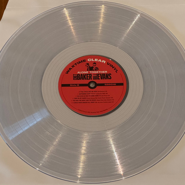 Chet Baker , Bill Evans - Alone Together | Waxtime Clear Vinyl (526016) - 4