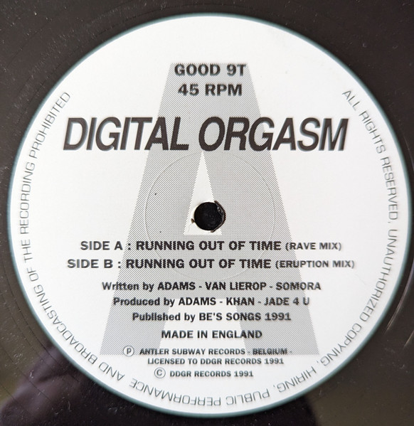 Digital Orgasm - Running Out Of Time | Dead Dead Good (GOOD 9T) - 2 Digital Orgasm - Running Out Of Time | Dead Dead Good (GOOD 9T) - 2