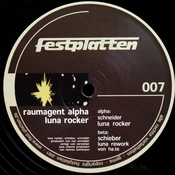 Raumagent Alpha - Luna Rocker | Festplatten (FEST 07) - main