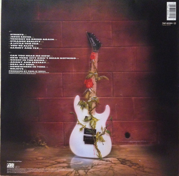 Savatage - Streets (A Rock Opera) | Atlantic (7567-82320-1) - 2