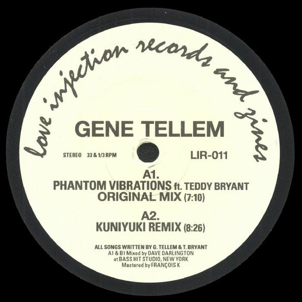 Gene Tellem Ft. Teddy Bryant - Phantom Vibrations | Love Injection Records (LIR-011) - 2