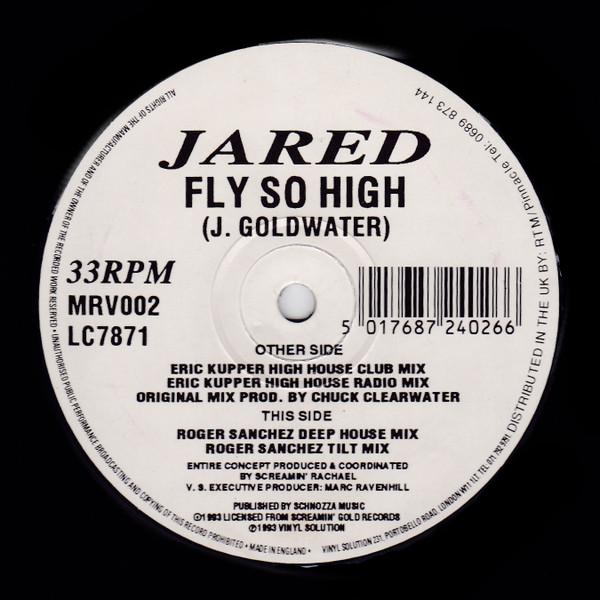 Jared - Fly So High | Vinyl Solution (MRV002) Jared - Fly So High | Vinyl Solution (MRV002)