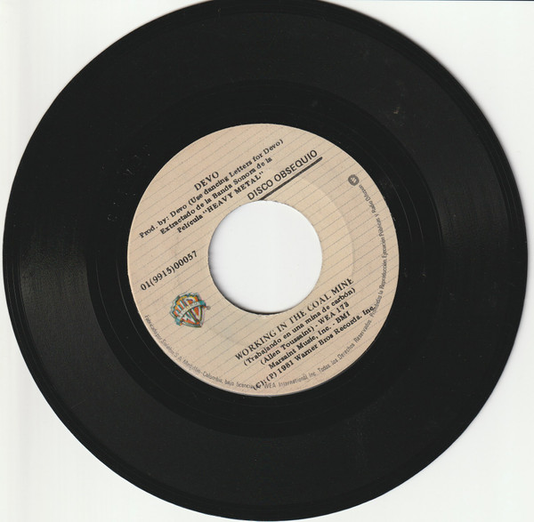 Devo - Working In The Coal Mine | Warner Bros. Records (01(9915)00057)