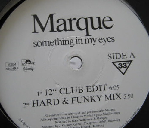 Marque - Something In My Eyes | Polydor (Marque)