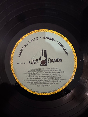 Marcos Valle - Samba Demais | Jazz Samba Records (709117) - 3