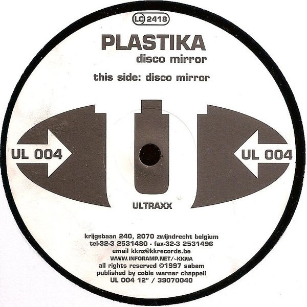 Plastika - Disco Mirror | Ultraxx (UL 004) - main