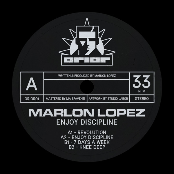 Marlon Lopez - Enjoy Disciple | Orior (ORIOR01) - main