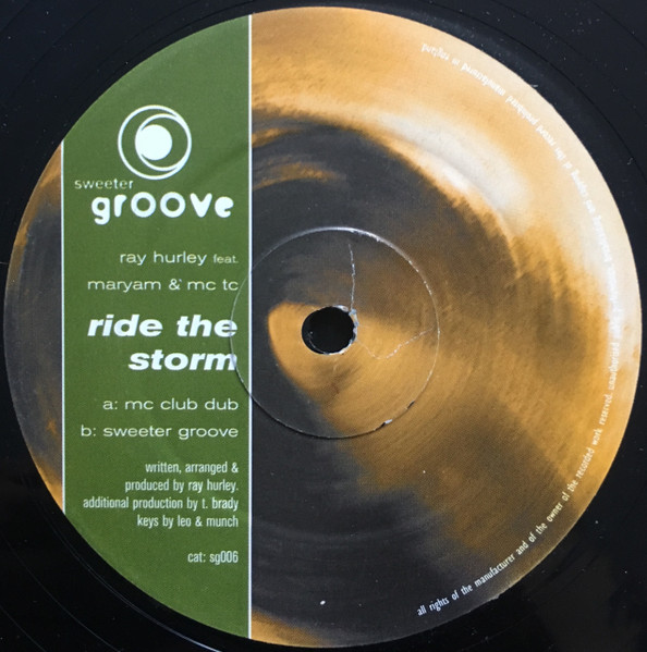 Ray Hurley Feat. Maryam &' MC TC - Ride The Storm | Sweeter Groove (sg006)