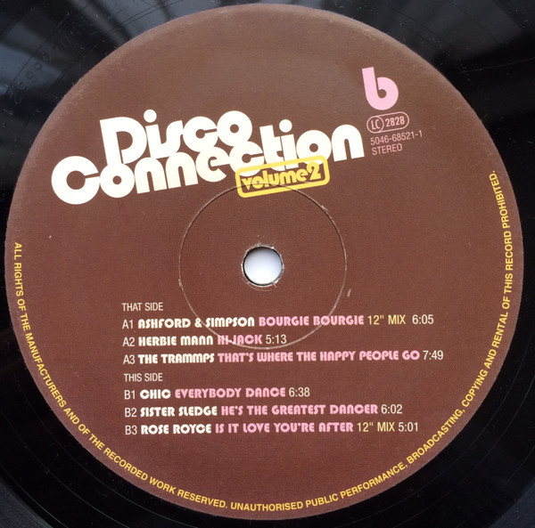 Various - Disco Connection Volume 2 (Authentic Classic Disco 1974-1981) | Warner Strategic Marketing United Kingdom (5046-68521-1) - 4