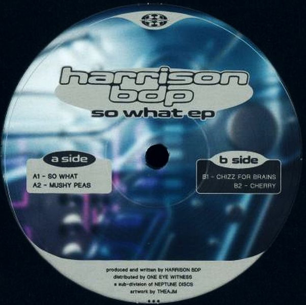 Harrison BDP - So What EP | Jupiter's Depth (JD001) - main
