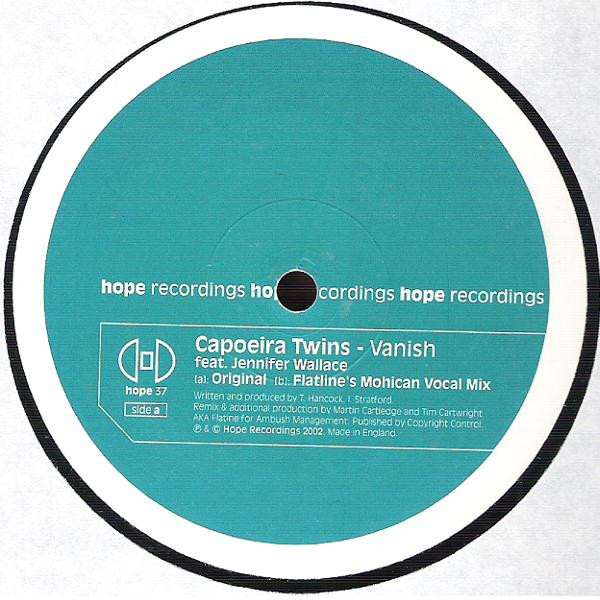 Capoeira Twins - Vanish | Hope Recordings (hope 37)