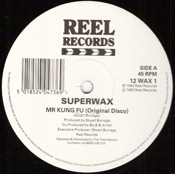 Superwax - Mr Kung Fu | Reel Records (12 WAX 1) - 3