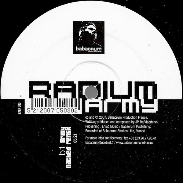 Radium - Army | Babaorum Records (BABA 080) - 4