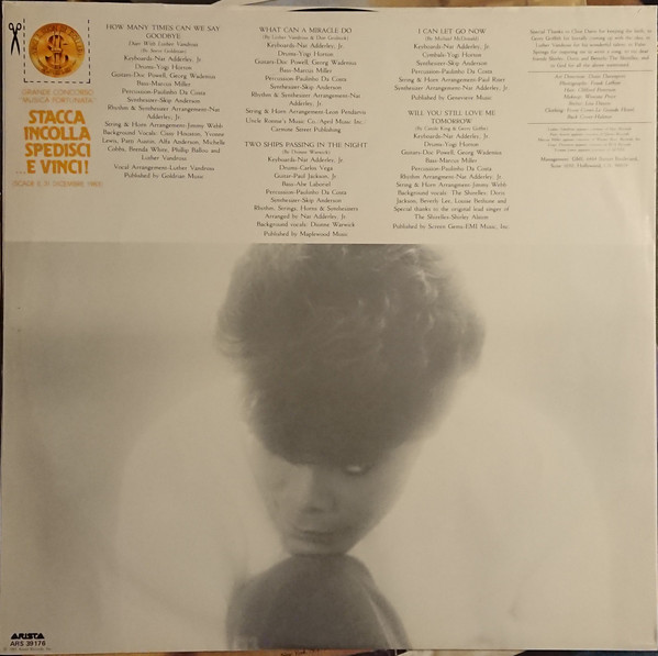 Dionne Warwick - How Many Times Can We Say Goodbye | Arista (ARS 39176) - 4