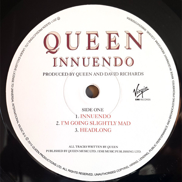 Queen - Innuendo | Virgin EMI Records (00602547202819) - 4