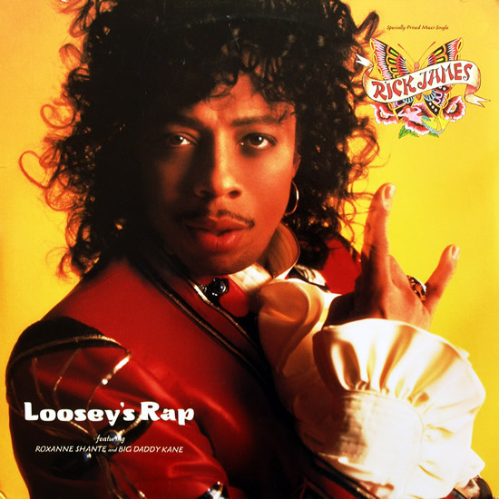 Rick James Featuring Roxanne Shante And Big Daddy Kane - Loosey's Rap | Reprise Records (0-20941)