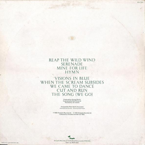 Ultravox - Quartet | Chrysalis (CDL 1394) - 2