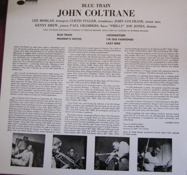 John Coltrane - Blue Train | Blue Note (BSTF 81577) - 2