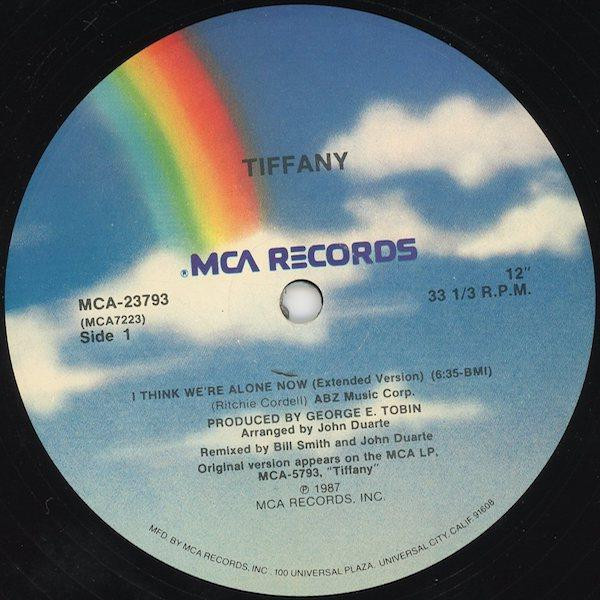 Tiffany - I Think We're Alone Now | MCA Records (MCA-23793)