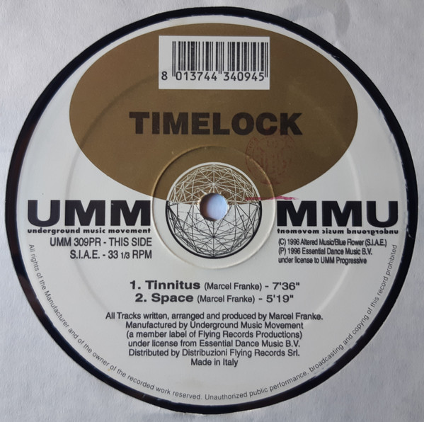 Timelock - Tinnitus | UMM (UMM 309PR) Timelock - Tinnitus | UMM (UMM 309PR)