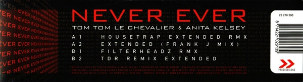 Tom Tom Le Chevalier & Anita Kelsey - Never Ever | Progressions (23 216 396) - 4