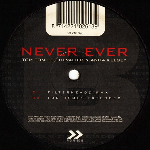Tom Tom Le Chevalier & Anita Kelsey - Never Ever | Progressions (23 216 396) - 3