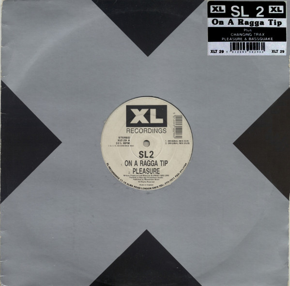 SL2 - On A Ragga Tip | XL Recordings (XLT-29) - main