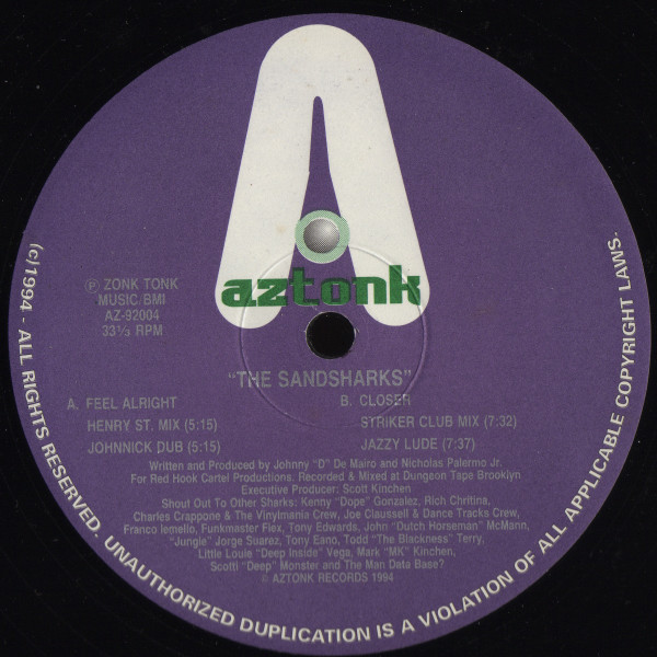 The Sandsharks - Feel Alright | Aztonk Records (AZ-92004)
