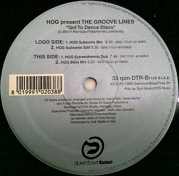 House Of Glass Present The Groovelines - Got To Dance Disco | Downtown Base (DTR-B 1149) - 2 House Of Glass Present The Groovelines - Got To Dance Disco | Downtown Base (DTR-B 1149) - 2