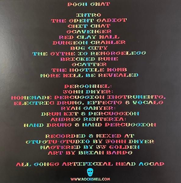 John Dwyer , Ryan Sawyer , Andres Renteria - Posh Swat | Rock Is Hell Records (RIP106) - 5 John Dwyer , Ryan Sawyer , Andres Renteria - Posh Swat | Rock Is Hell Records (RIP106) - 5
