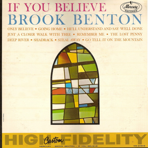 Brook Benton - If You Believe | Mercury (MG 20619)