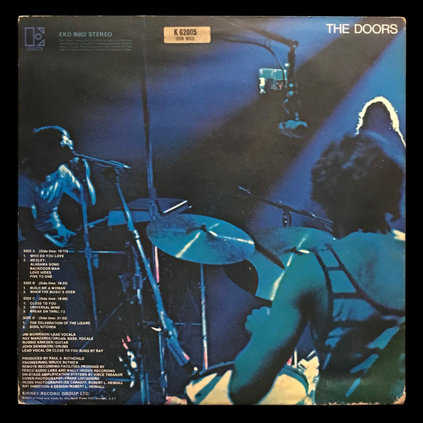 The Doors - Absolutely Live | Elektra (K 62005) - 2
